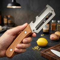 Serrated Stainless Steel Vegetable Peeler