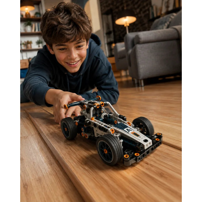 VEQAIRO WindRacer Build & Tune Racer in use