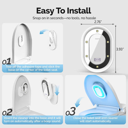 Smart Toilet UV-C Sanitizing & Odor-Control System - image 6