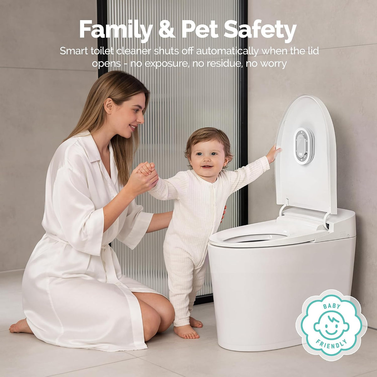 Smart Toilet UV-C Sanitizing & Odor-Control System - image 4