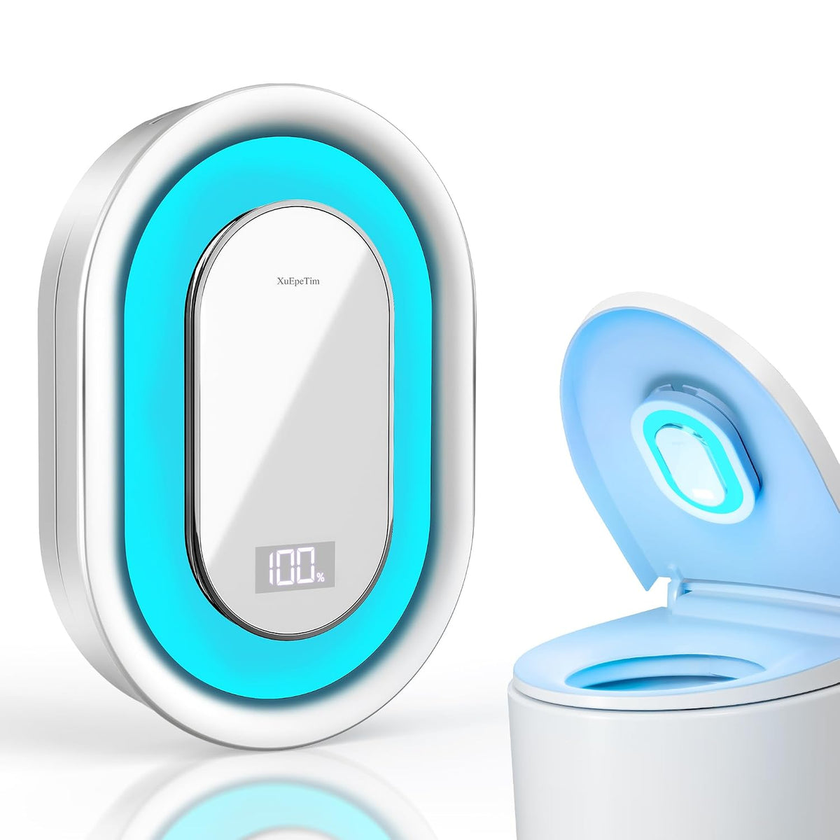 Smart Toilet UV-C Sanitizing & Odor-Control System - image 1