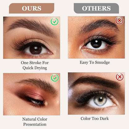 3D Waterproof Microblading Eyebrow Pen 4 Fork Tip Tattoo Pencil