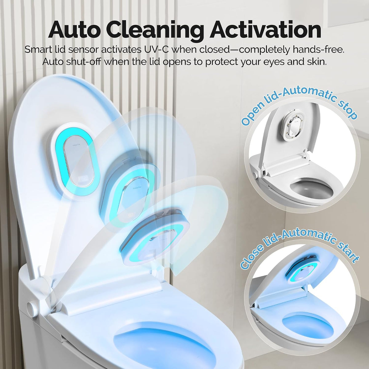 Smart Toilet UV-C Sanitizing & Odor-Control System - image 3