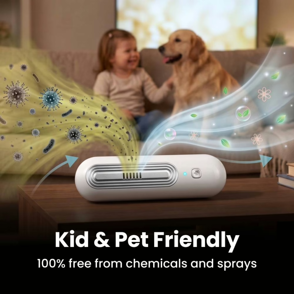 OzoFreshen Pet Odor Air Purifier 6