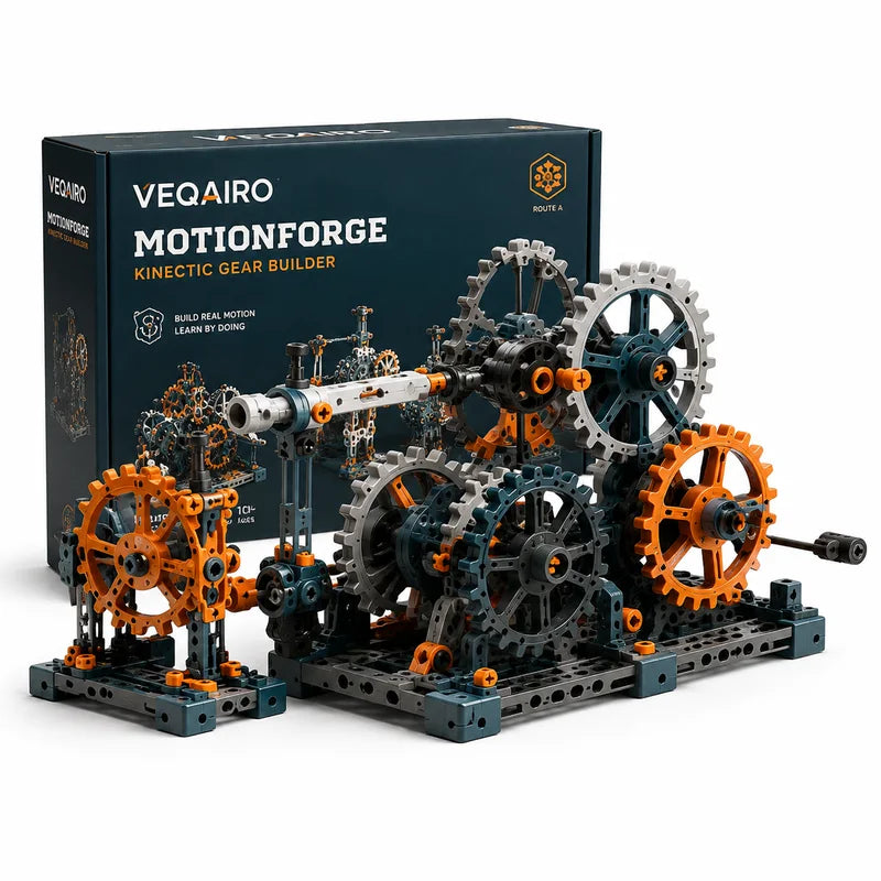 VEQAIRO MotionForge Kinetic Gear Builder